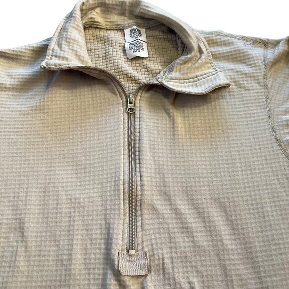 Authentic US Military Cold Weather Gen III Mid Weight Shirt Waffle Top ECWCS The - Picture 5 of 6
